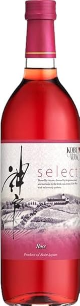 Amazon.co.jp: 神戸ワイン セレクト ロゼ 720ml : 食品・飲料・お酒